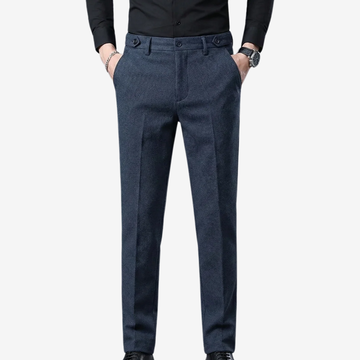 Men's Fashion Trousers: Slim Fit Suit Pants