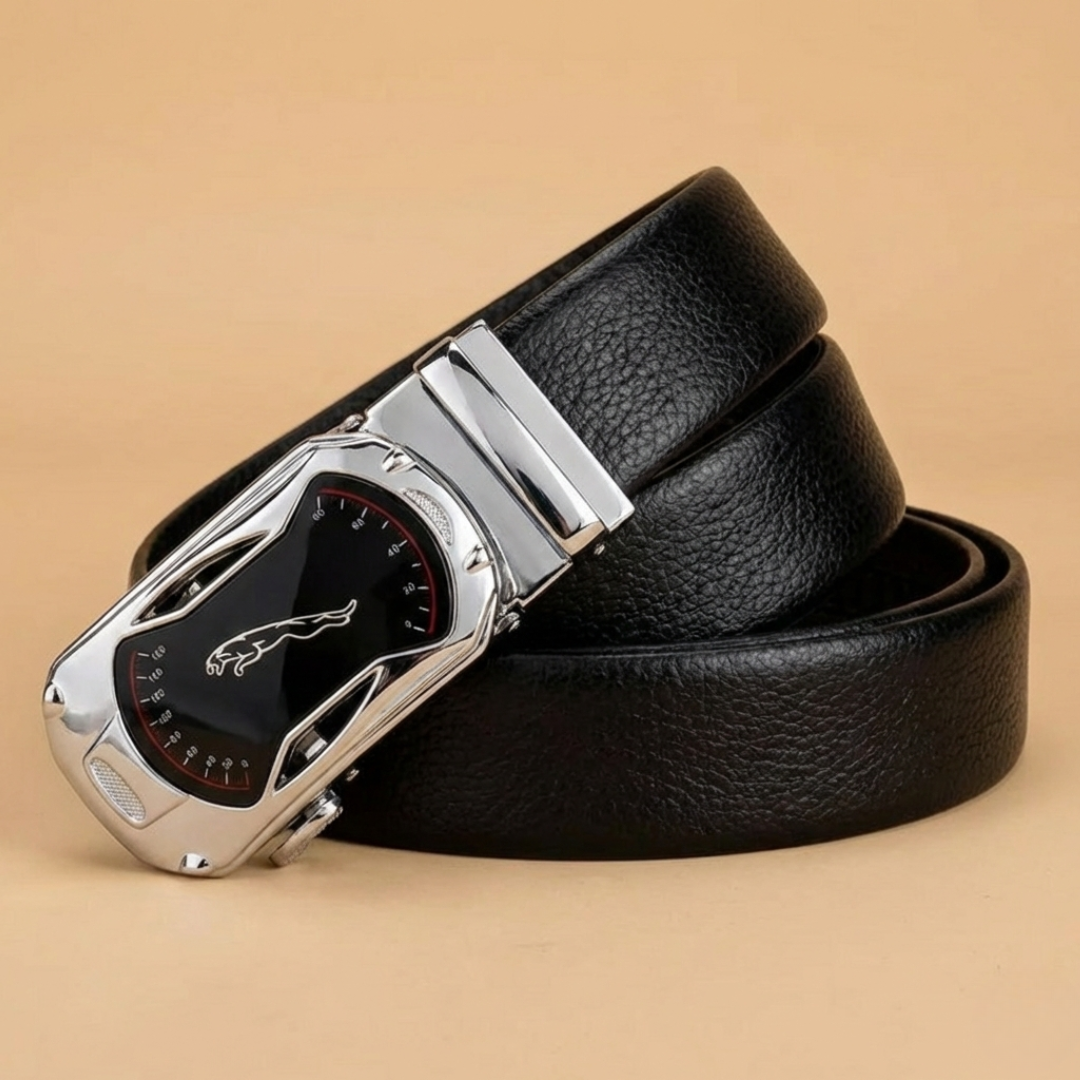 The Executive Automatic Leather Belt
