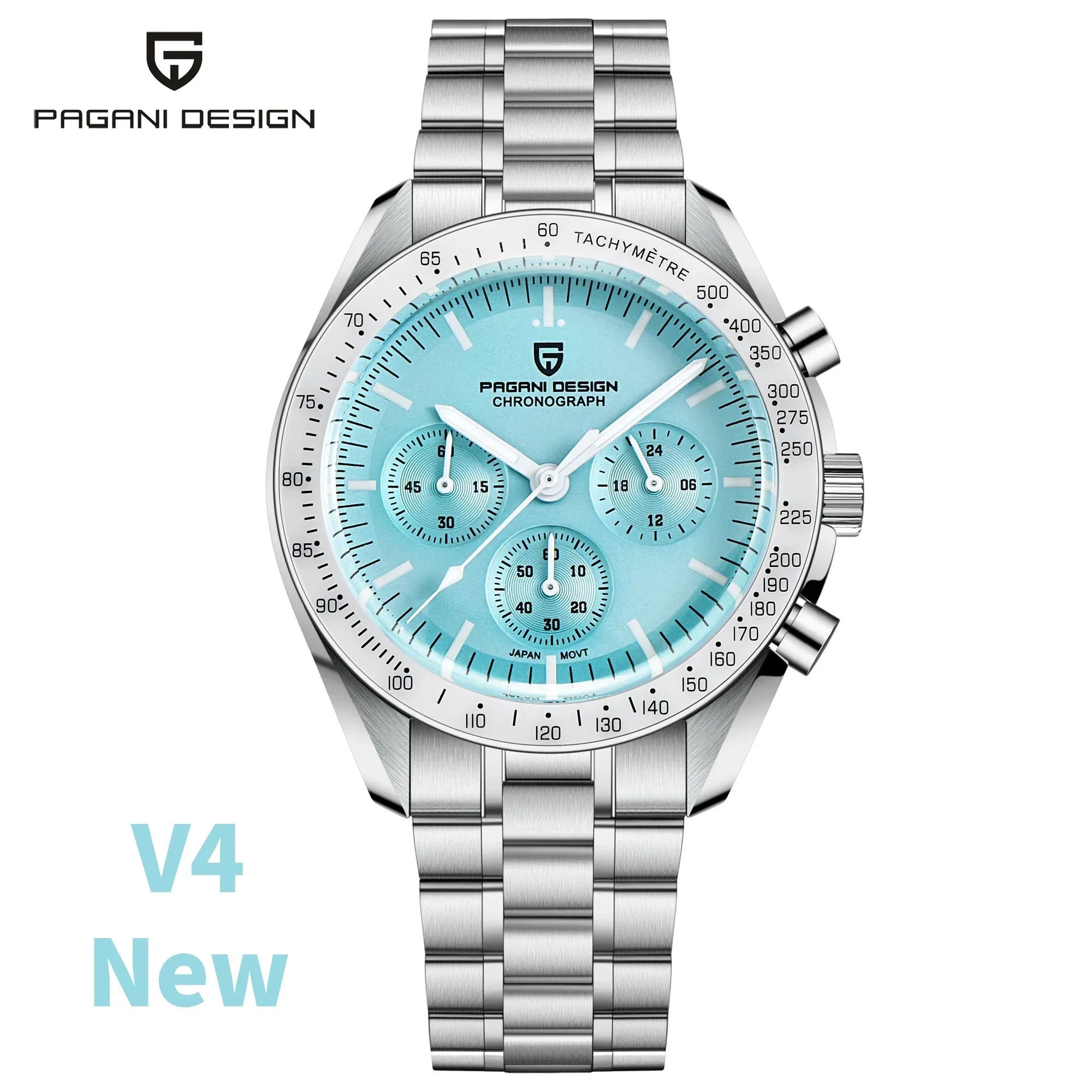 PAGANI DESIGN 2025: Top Luxury Quartz Watch for Men with Chronograph and Sapphire Mirror