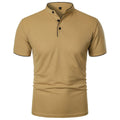 The Riviera Stand Collar Cotton Polo