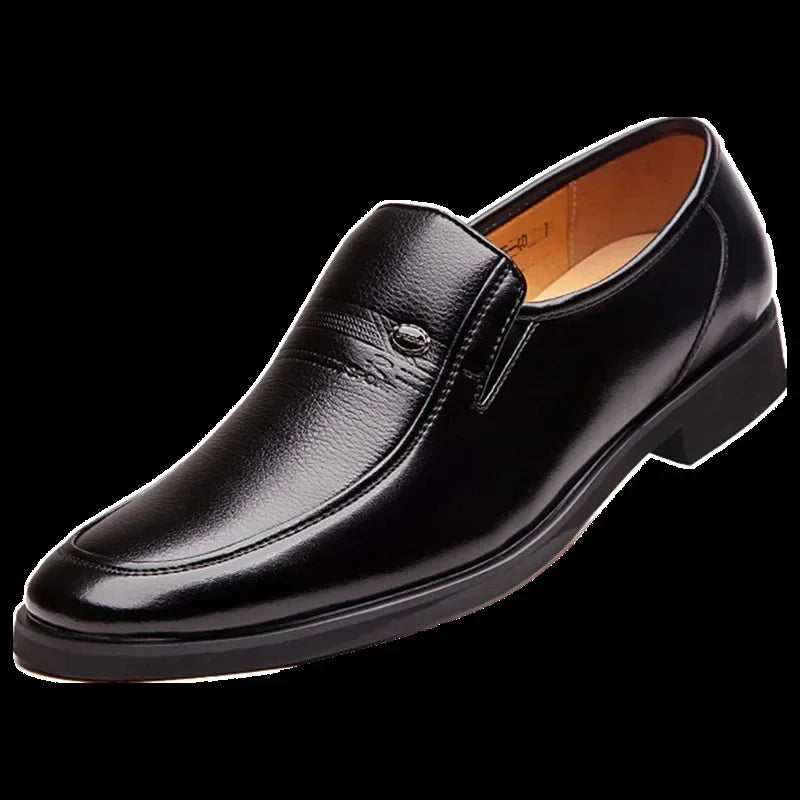 2023 Men's Luxury Leather Loafers: Breathable Dress & Driving Shoes