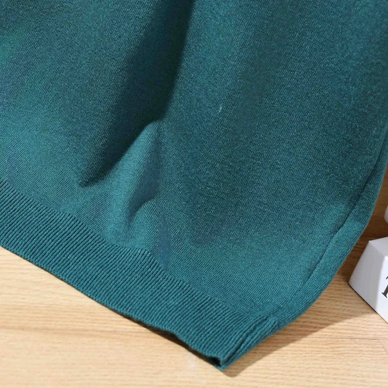 The Curato 100% Merino Wool Knit Polo