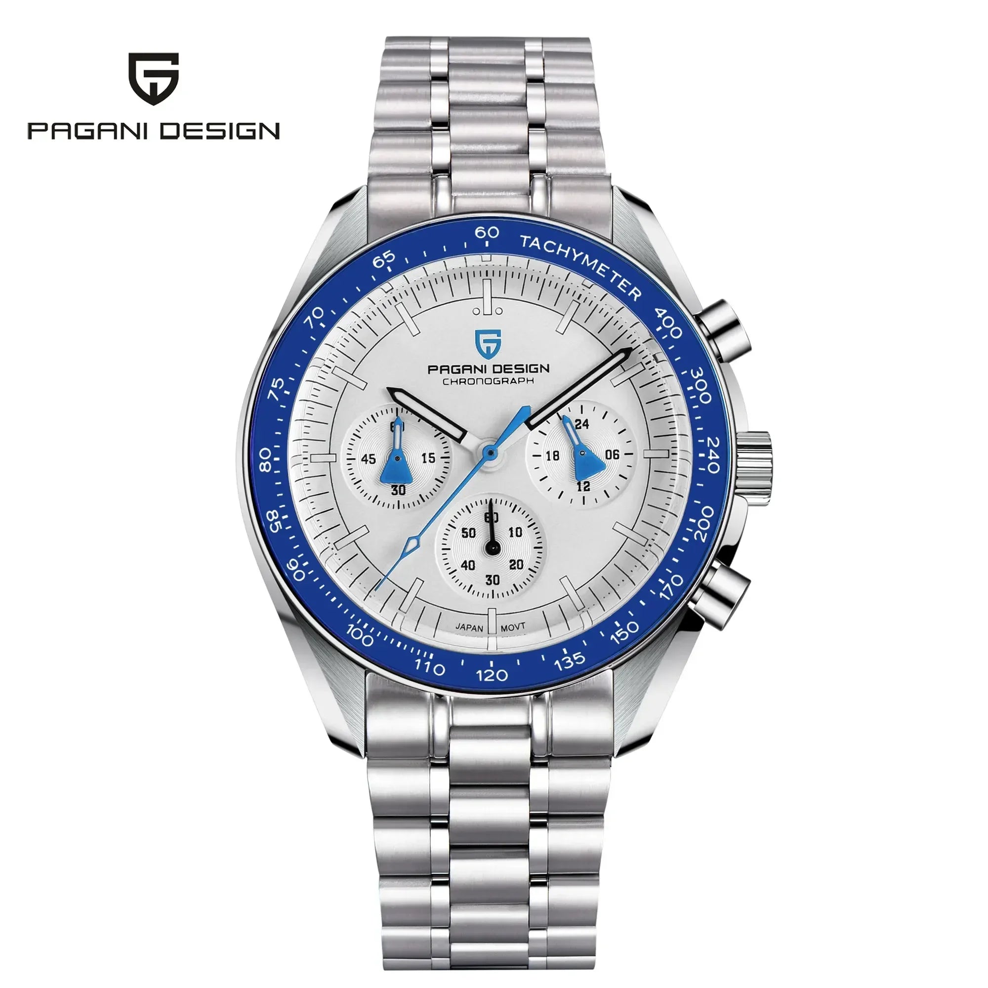 PAGANI DESIGN 2025: Top Luxury Quartz Watch for Men with Chronograph and Sapphire Mirror