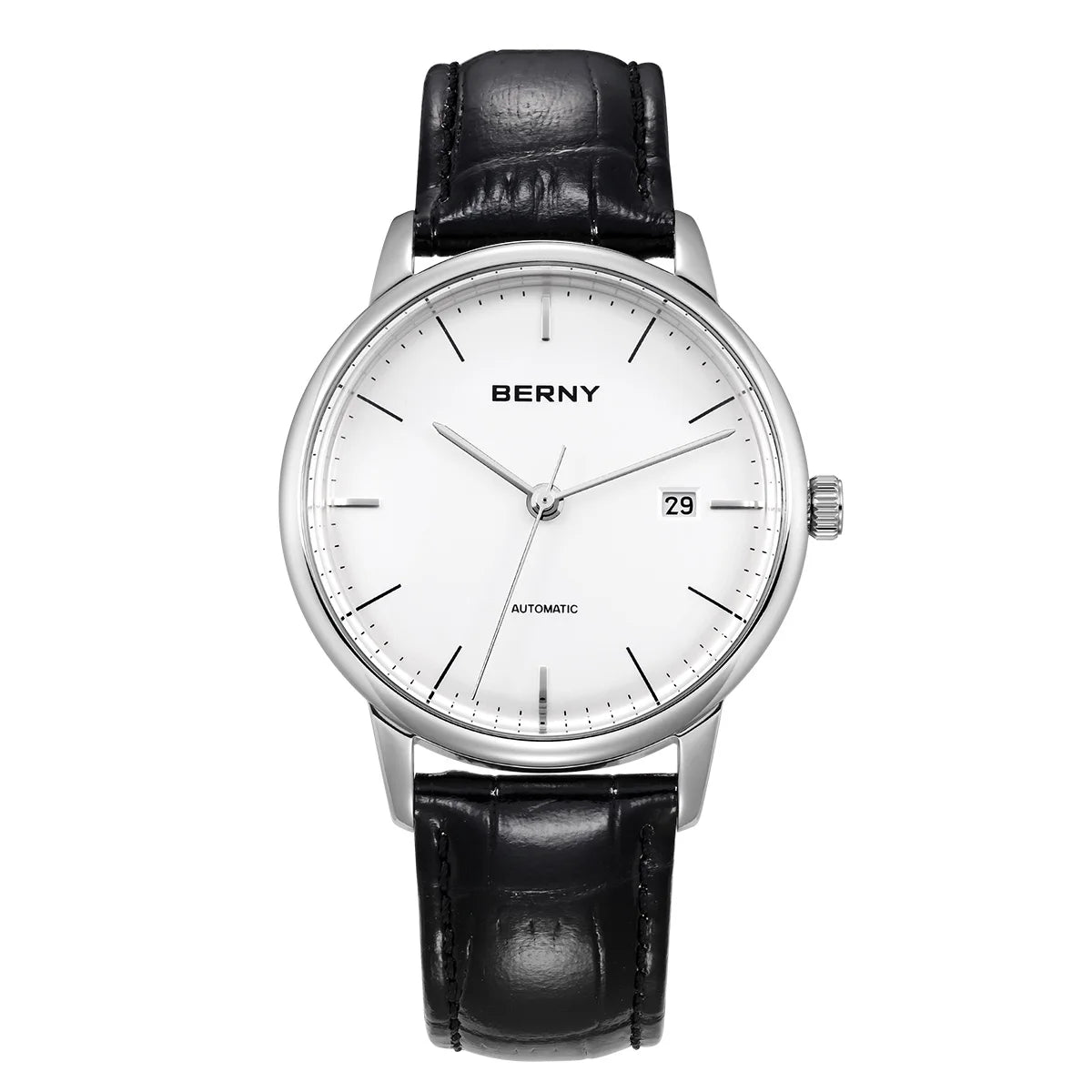 BERNY Luxury Mechanical Watch: MIYOTA 9015 Automatic Luminous Wristwatch for Men