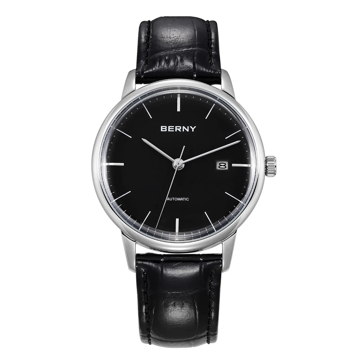 BERNY Luxury Mechanical Watch: MIYOTA 9015 Automatic Luminous Wristwatch for Men