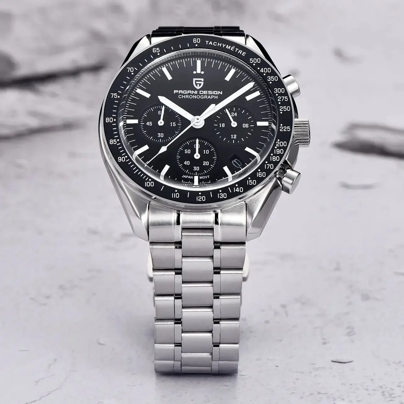 PAGANI DESIGN 2025: Top Luxury Quartz Watch for Men with Chronograph and Sapphire Mirror