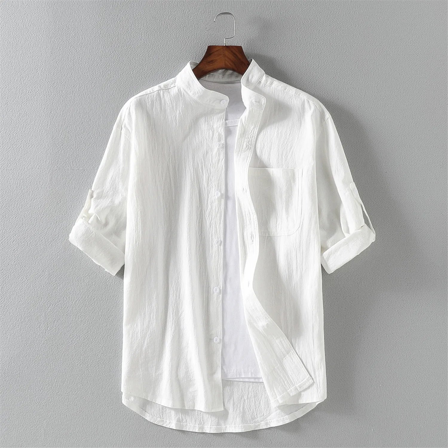 The Amalfi Textured Linen Shirt - BUY 1, GET 2ND FREE