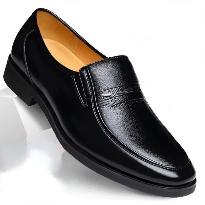 2023 Men's Luxury Leather Loafers: Breathable Dress & Driving Shoes