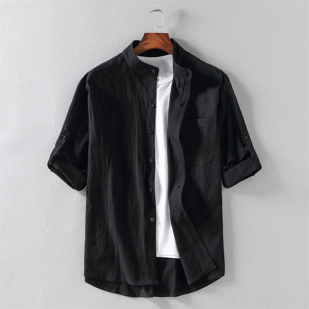 The Amalfi Textured Linen Shirt - BUY 1, GET 2ND FREE