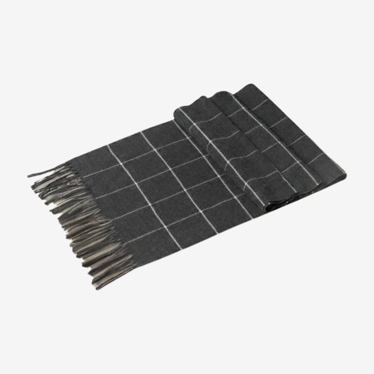 The Kensington Windowpane Scarf